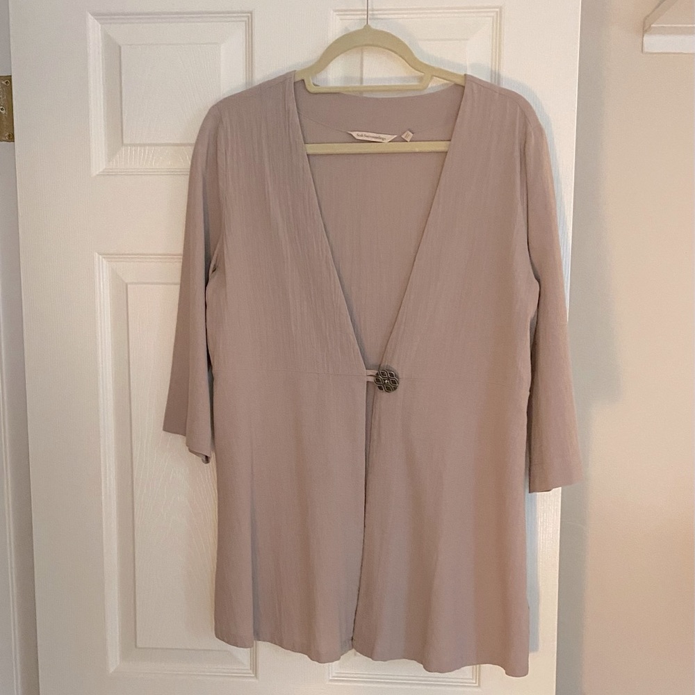 Soft Surroundings Gauze Jacket